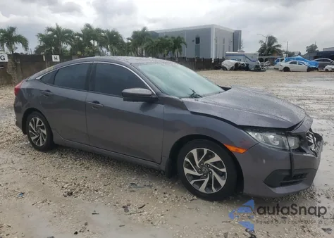 2018 Honda Civic Ex из США, поврежденный, VIN 2HGFC2F71JH598258